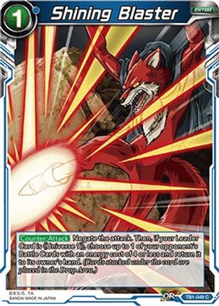 Image of Shining Blaster (TB1-049) - Tournament of Power Foil