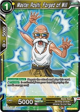 Image of Master Roshi, Forged of Will (TB1-076) - Tournament of Power