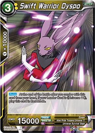 Image of Swift Warrior Dyspo (TB1-083) - Tournament of Power Foil