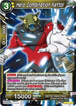 Image of Hero Combination Kettol (TB1-089) - Tournament of Power
