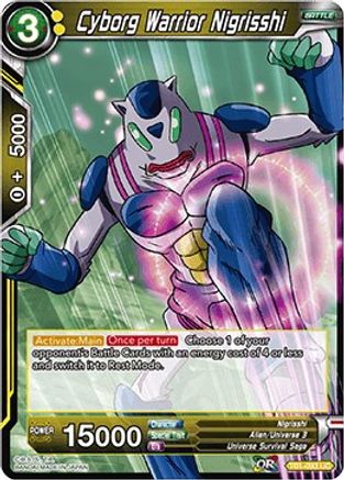 Image of Cyborg Warrior Nigrisshi (TB1-093) - Tournament of Power