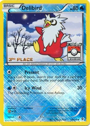 Image of Delibird 038/149  - Reverse Holofoil League & Championship Cards - Promo
