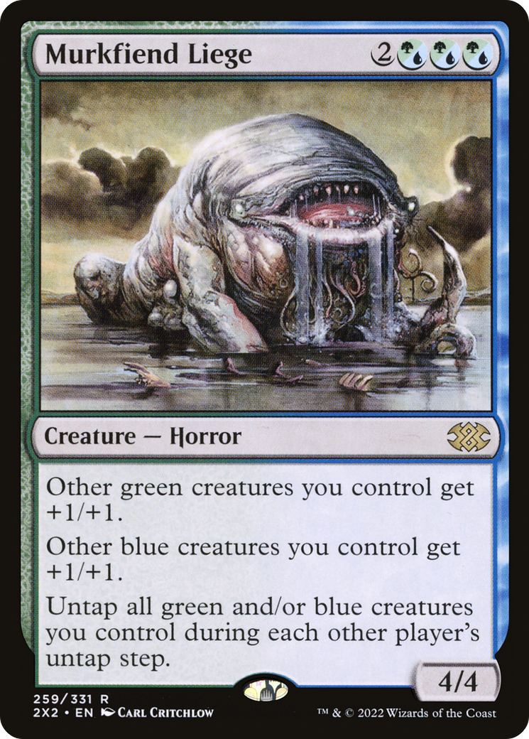 Image of Murkfiend Liege (2X2-259) - Double Masters 2022 Foil