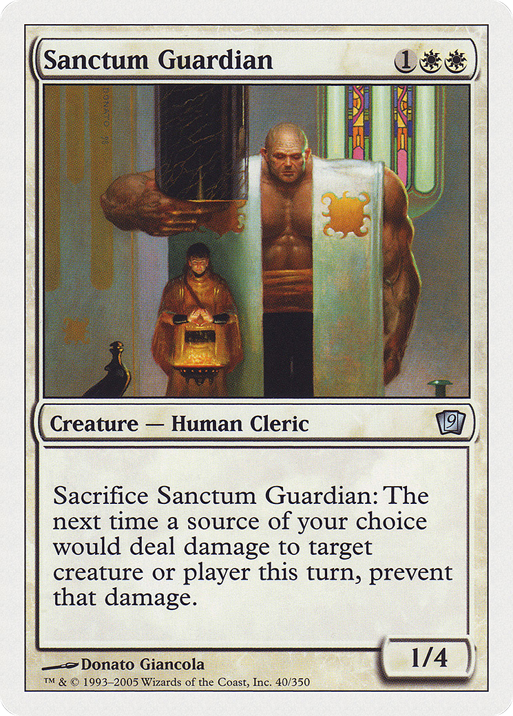 Image of Sanctum Guardian (9ED-040) - 9th Edition