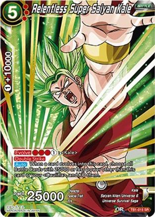Image of Relentless Super Saiyan Kale (TB1-015) - Tournament of Power
