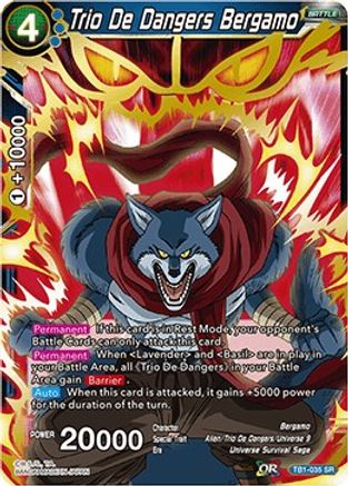 Image of Trio De Dangers Bergamo (TB1-035) - Tournament of Power