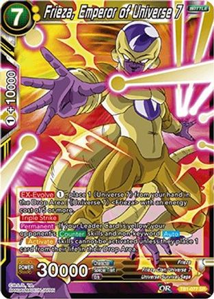 Image of Frieza, Emperor of Universe 7 (TB1-077) - Tournament of Power