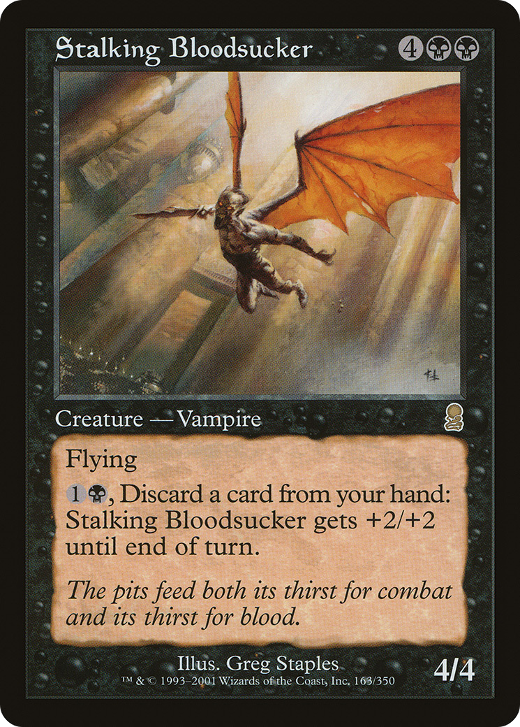 Image of Stalking Bloodsucker (ODY-163) - Odyssey Foil