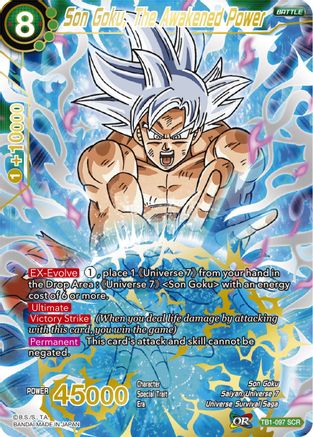Image of Son Goku, The Awakened Power (TB1-097) - Tournament of Power