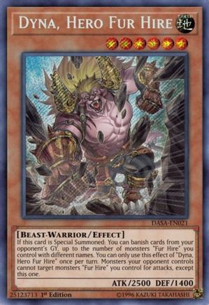 Image of Dyna, Hero Fur Hire (DASA-EN021) - Dark Saviors Unlimited