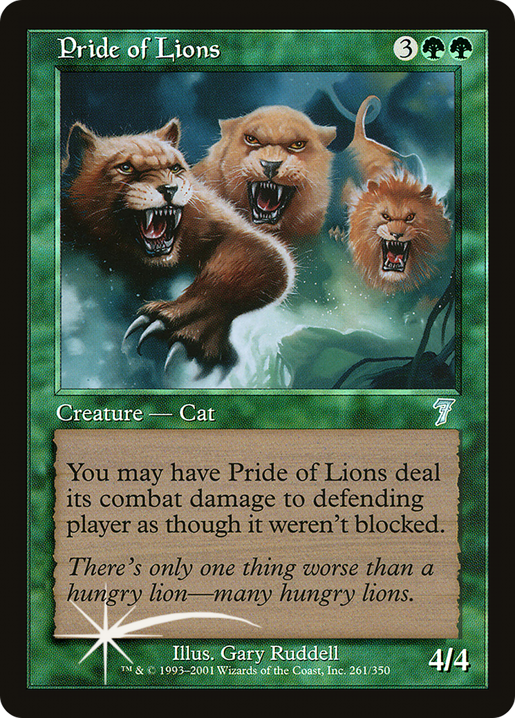 Image of Pride of Lions (7ED-261) - 7th Edition