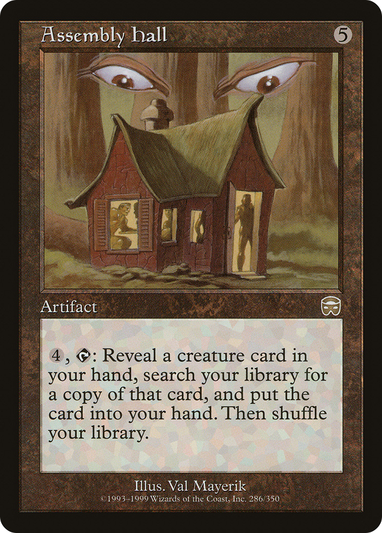 Image of Assembly Hall (MMQ-286) - Mercadian Masques Foil