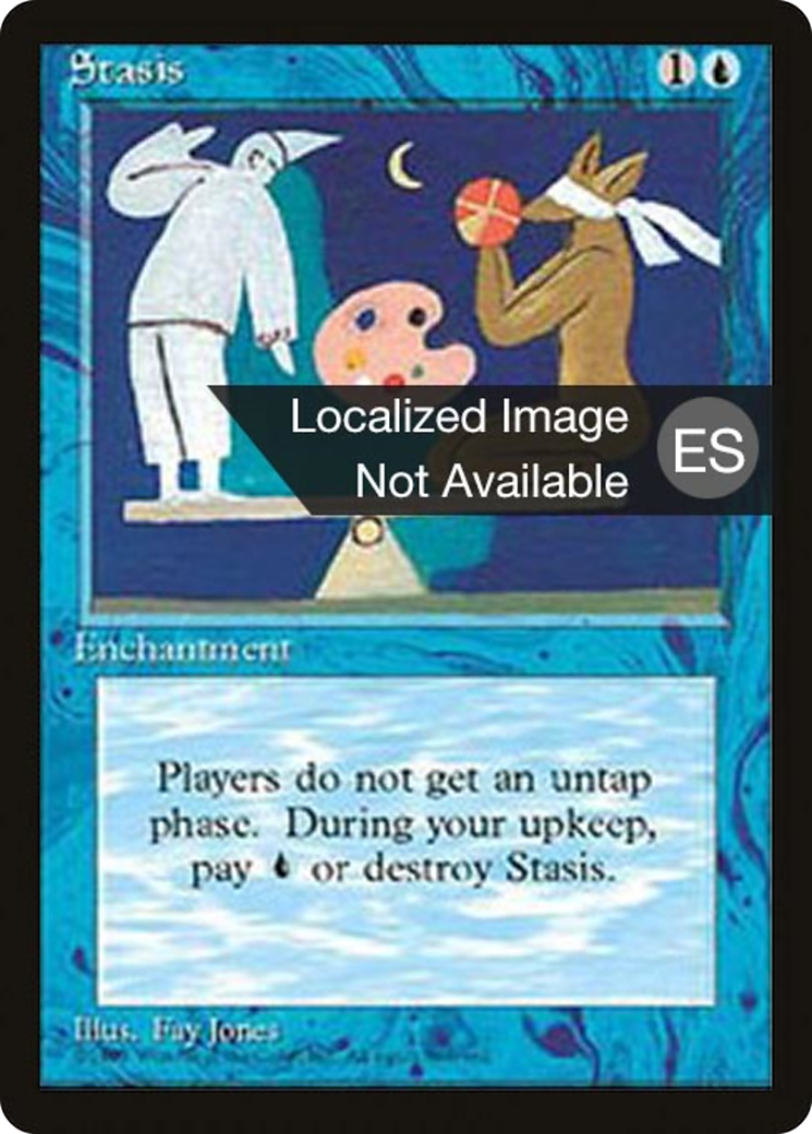 Image of Stasis (4BB-104) - Fourth Edition Foreign Black Border