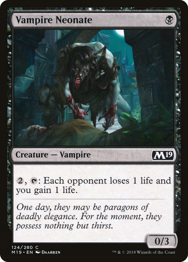 Image of Vampire Neonate (M19-124) - Core Set 2019