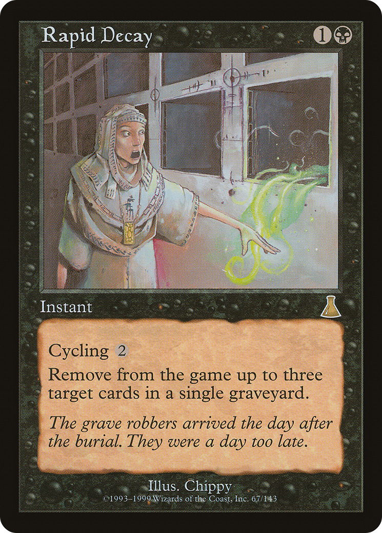 Image of Rapid Decay (UDS-067) - Urza's Destiny