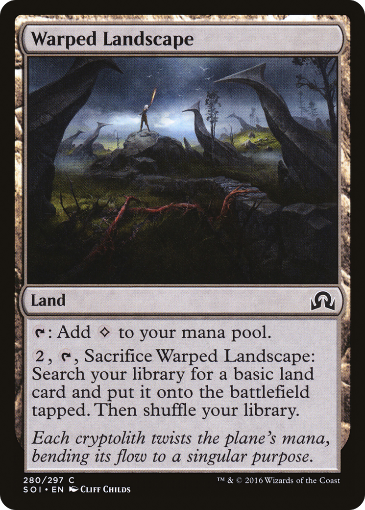 Image of Warped Landscape (SOI-280) - Shadows over Innistrad