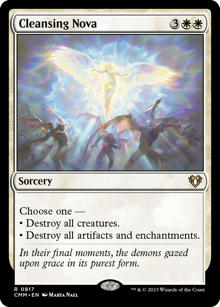 Image of Cleansing Nova (CMM-817) - Commander Masters