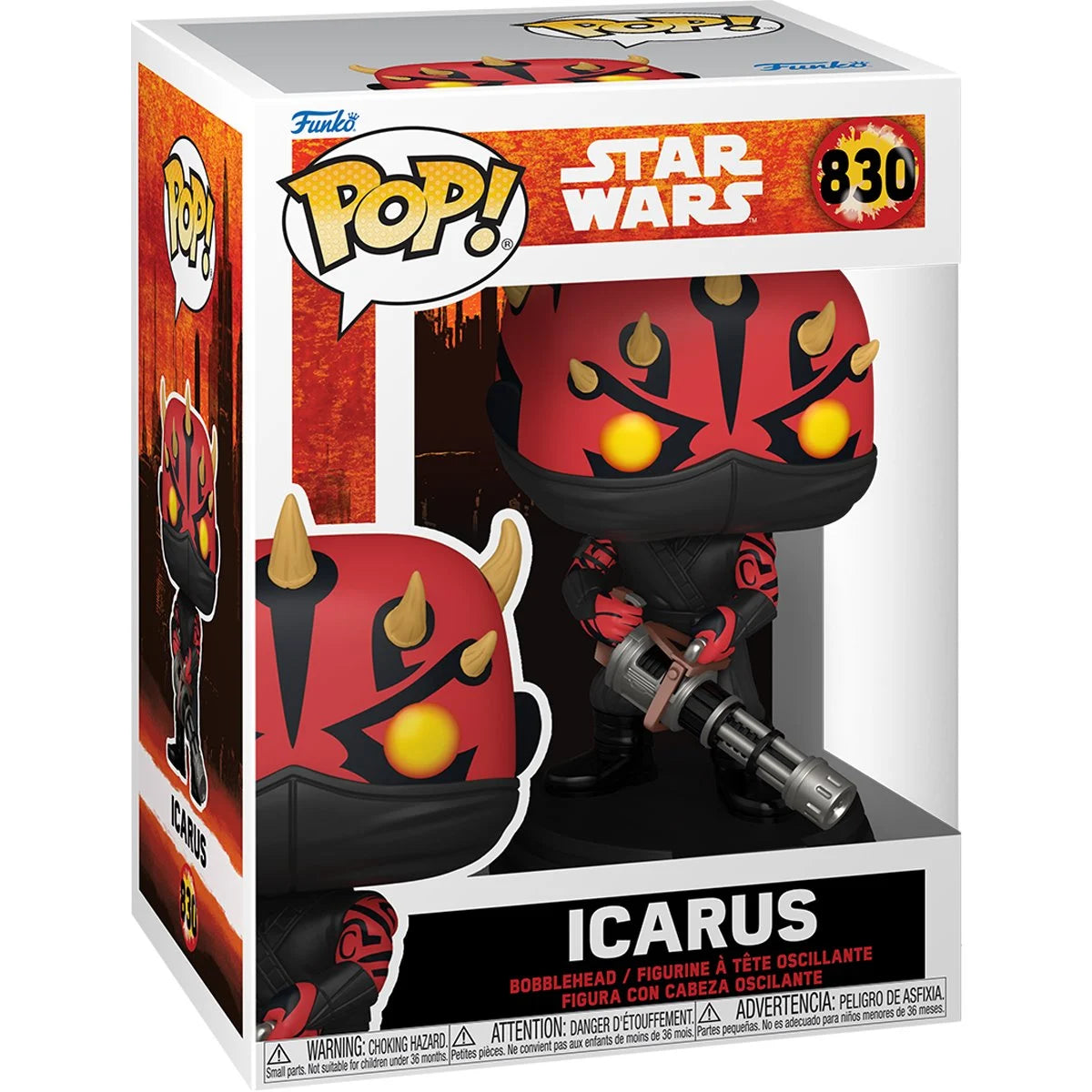 Image of Star Wars: Maul - Shadow Lord Icarus Funko Pop! Vinyl Figure #830