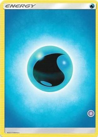 Image of Water Energy (2)  SM Trainer Kit Alolan Sandslash & Alolan Ninetales - Common
