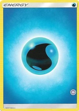 Image of Water Energy (26)  SM Trainer Kit Alolan Sandslash & Alolan Ninetales - Common