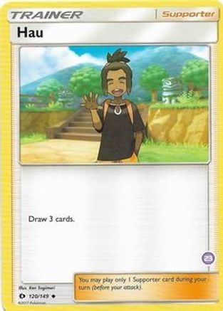 Image of Hau (23) (Alolan Sandslash Half-Deck) 120  SM Trainer Kit Alolan Sandslash & Alolan Ninetales - Uncommon