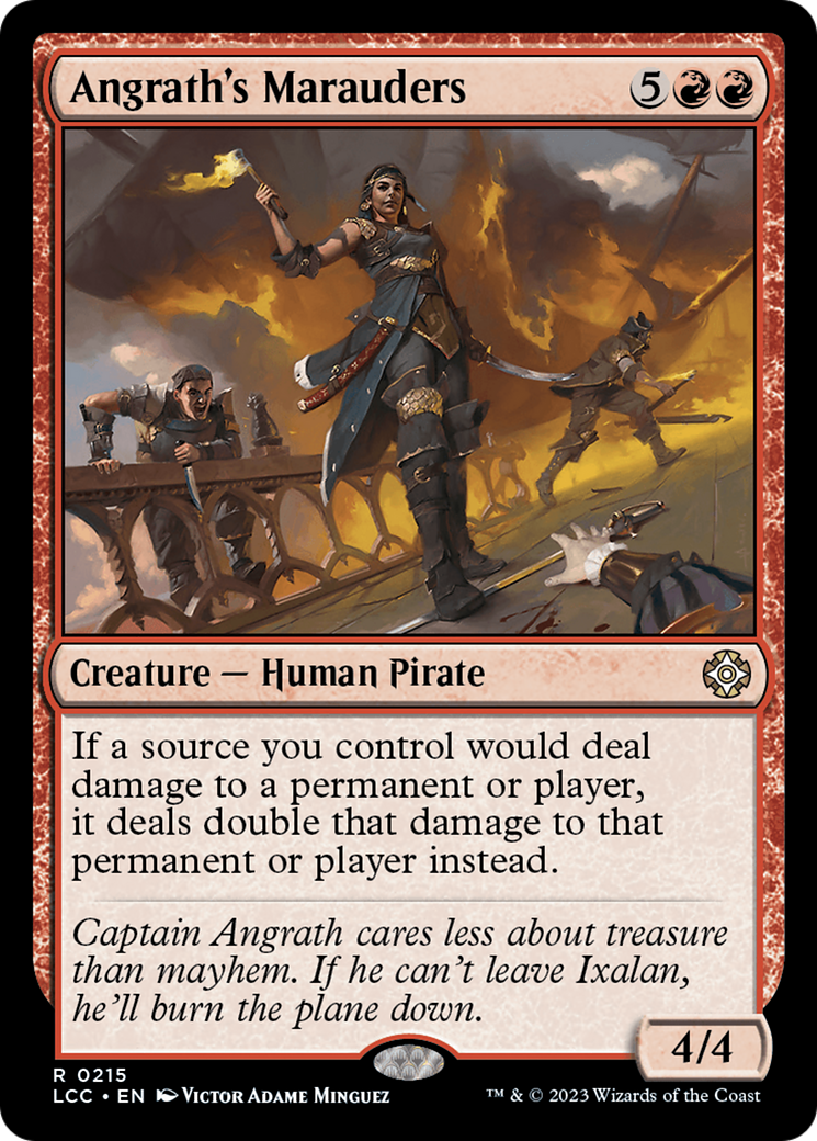 Image of Angrath's Marauders (LCC-215) - The Lost Caverns of Ixalan Commander