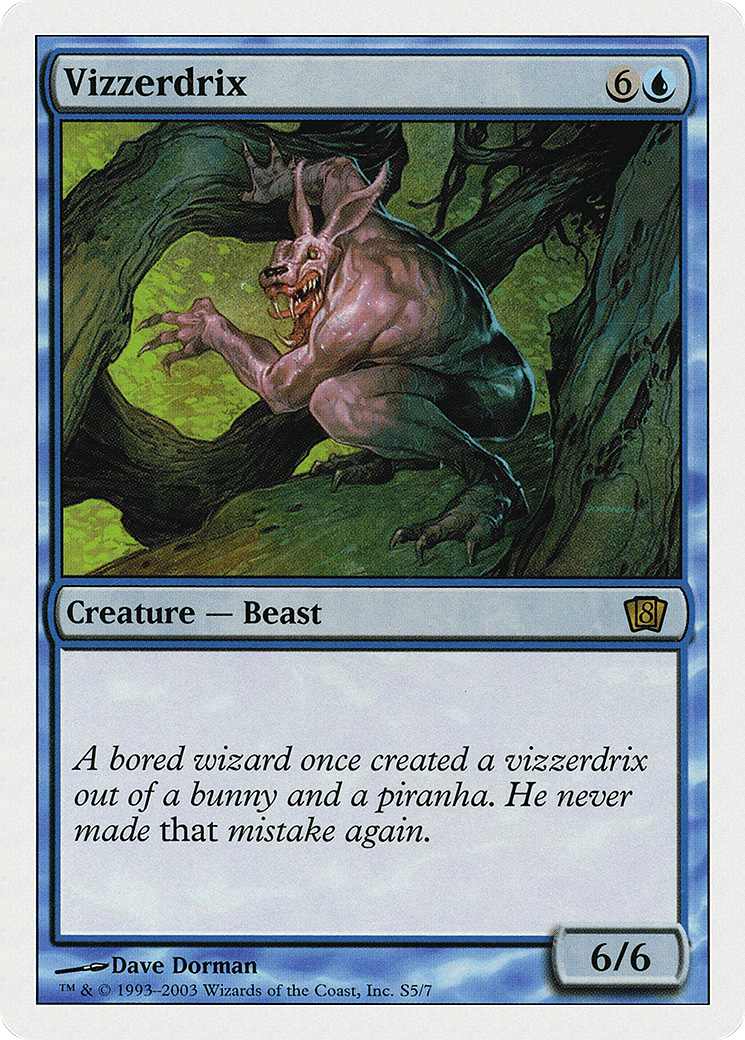 Image of Vizzerdrix (8ED-0S5) - 8th Edition Foil
