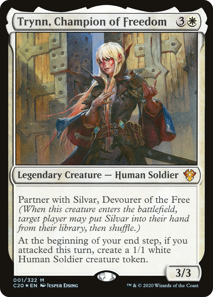 Image of Trynn, Champion of Freedom (C20-001) - Commander 2020