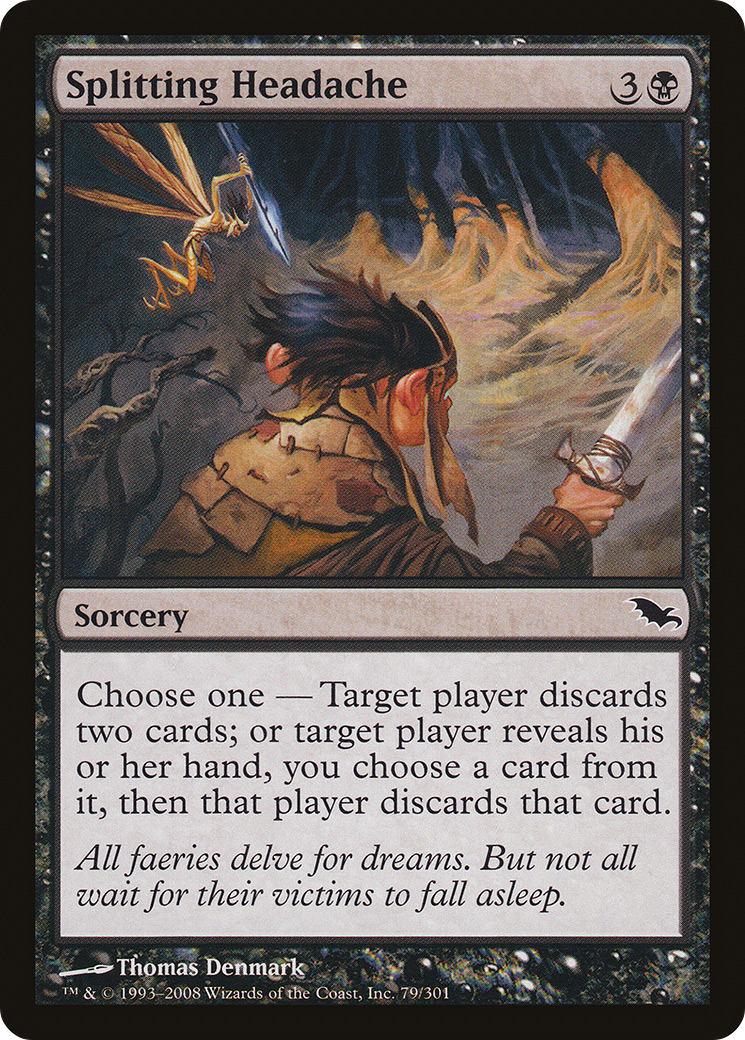 Image of Splitting Headache (SHM-079) - Shadowmoor Foil