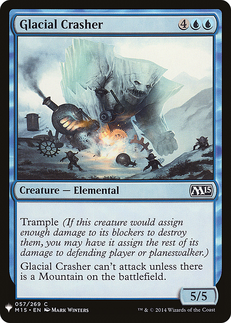 Image of Glacial Crasher (LIST-057) - The List