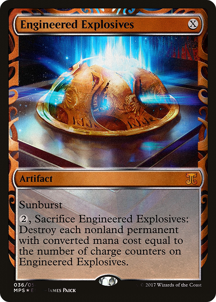 Image of Engineered Explosives (MPS-036) - Kaladesh Inventions Foil