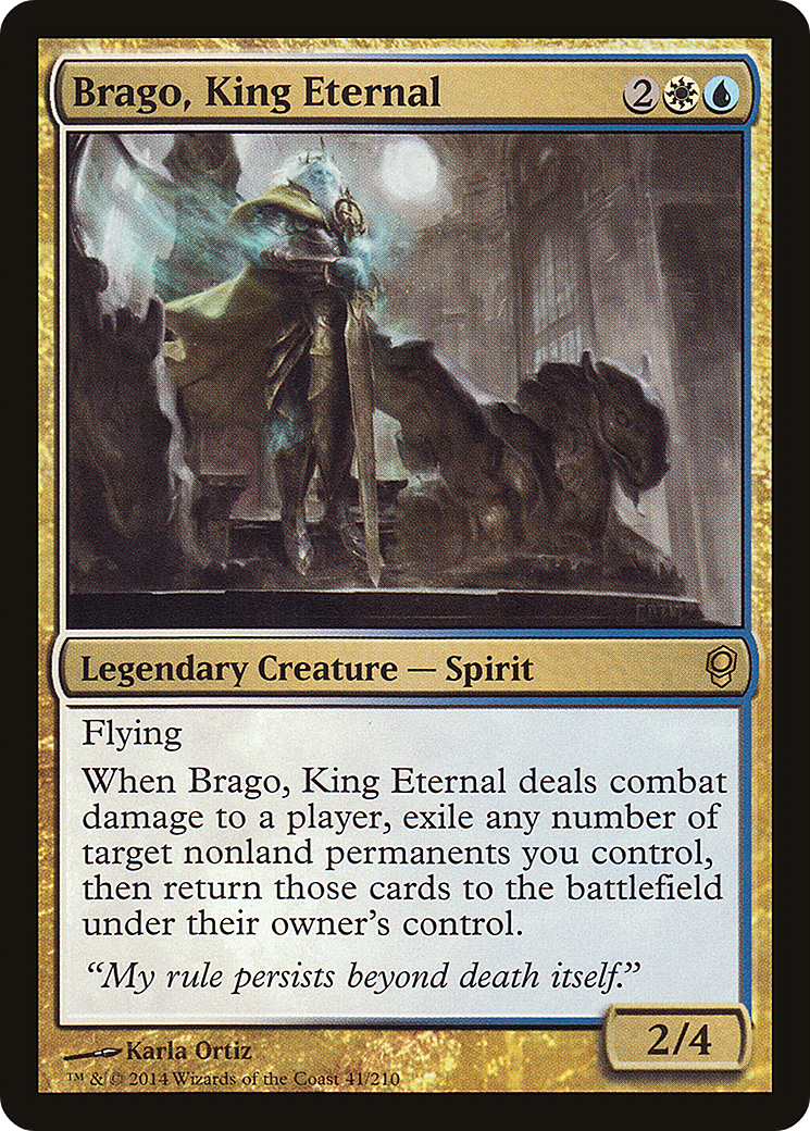 Image of Brago, King Eternal (CNS-041) - Conspiracy Foil