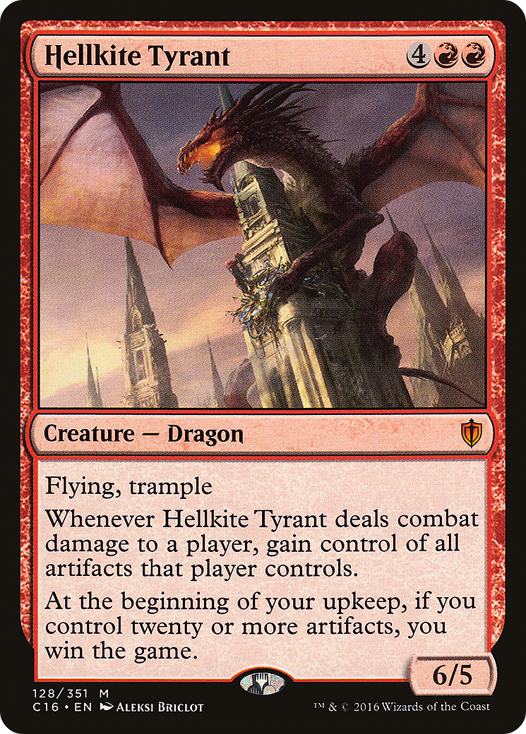 Image of Hellkite Tyrant (C16-128) - Commander 2016