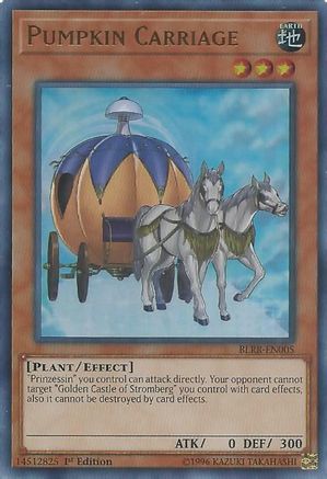 Image of Pumpkin Carriage (BLRR-EN005) - Battles of Legend: Relentless Revenge 1st Edition