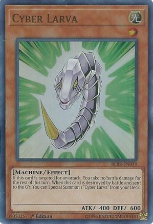 Image of Cyber Larva (BLRR-EN019) - Battles of Legend: Relentless Revenge 1st Edition