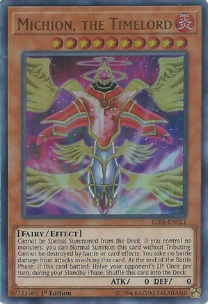Image of Michion, the Timelord (BLRR-EN021) - Battles of Legend: Relentless Revenge 1st Edition