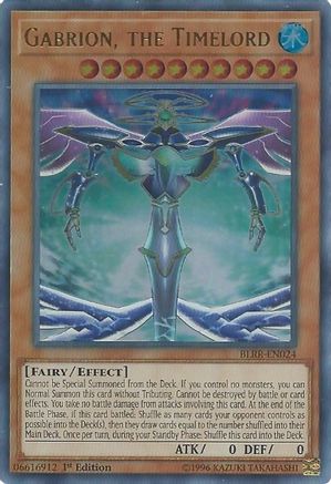 Image of Gabrion, the Timelord (BLRR-EN024) - Battles of Legend: Relentless Revenge 1st Edition