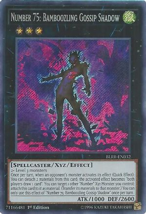 Image of Number 75: Bamboozling Gossip Shadow (BLRR-EN032) - Battles of Legend: Relentless Revenge 1st Edition