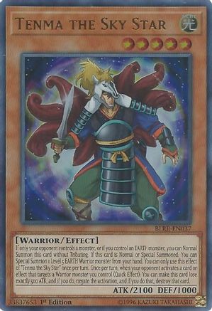 Image of Tenma the Sky Star (BLRR-EN037) - Battles of Legend: Relentless Revenge 1st Edition