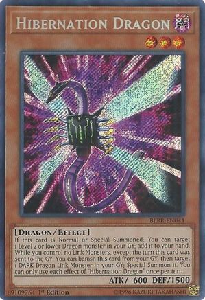 Image of Hibernation Dragon (BLRR-EN041) - Battles of Legend: Relentless Revenge 1st Edition