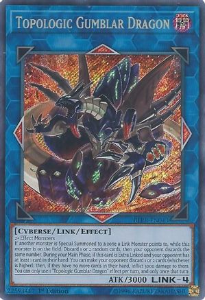 Image of Topologic Gumblar Dragon (BLRR-EN043) - Battles of Legend: Relentless Revenge 1st Edition