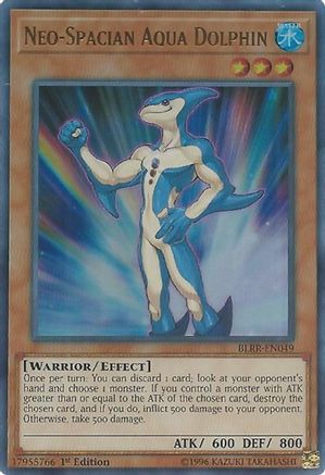 Image of Neo-Spacian Aqua Dolphin (BLRR-EN049) - Battles of Legend: Relentless Revenge 1st Edition
