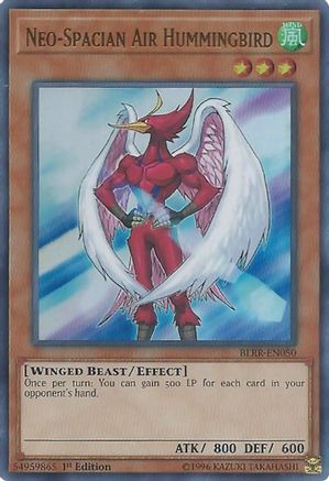 Image of Neo-Spacian Air Hummingbird (BLRR-EN050) - Battles of Legend: Relentless Revenge 1st Edition