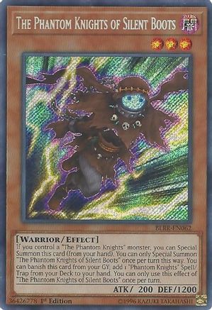 Image of The Phantom Knights of Silent Boots (BLRR-EN062) - Battles of Legend: Relentless Revenge 1st Edition