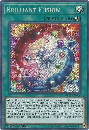Image of Brilliant Fusion (BLRR-EN064) - Battles of Legend: Relentless Revenge 1st Edition