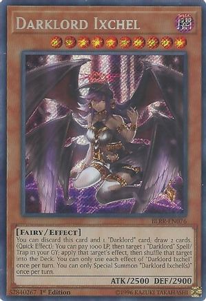 Image of Darklord Ixchel (BLRR-EN076) - Battles of Legend: Relentless Revenge 1st Edition