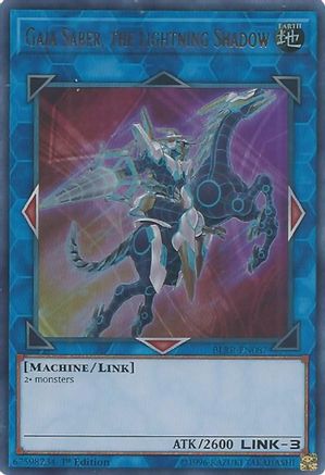 Image of Gaia Saber, the Lightning Shadow (BLRR-EN087) - Battles of Legend: Relentless Revenge 1st Edition