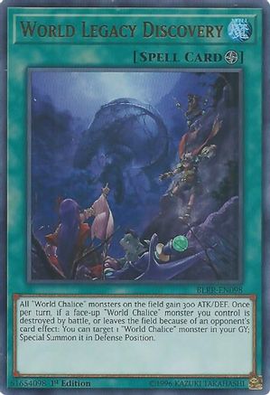 Image of World Legacy Discovery (BLRR-EN098) - Battles of Legend: Relentless Revenge 1st Edition