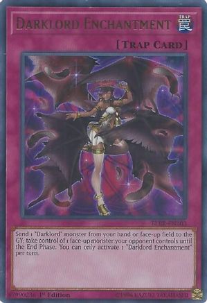 Image of Darklord Enchantment (BLRR-EN103) - Battles of Legend: Relentless Revenge 1st Edition