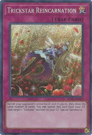 Image of Trickstar Reincarnation (BLRR-EN105) - Battles of Legend: Relentless Revenge 1st Edition